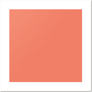 Spring Summer Color Peach Pink Posters and Art